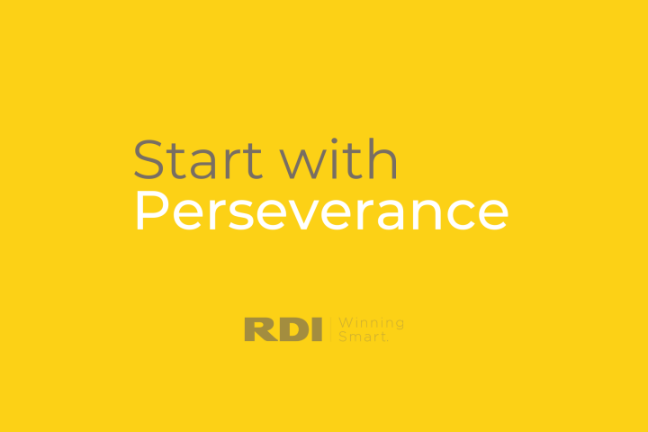 RDI Corporation blog - start with perseverance