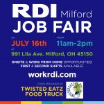 RDI Connect Milford Job Fair July 16, 2021