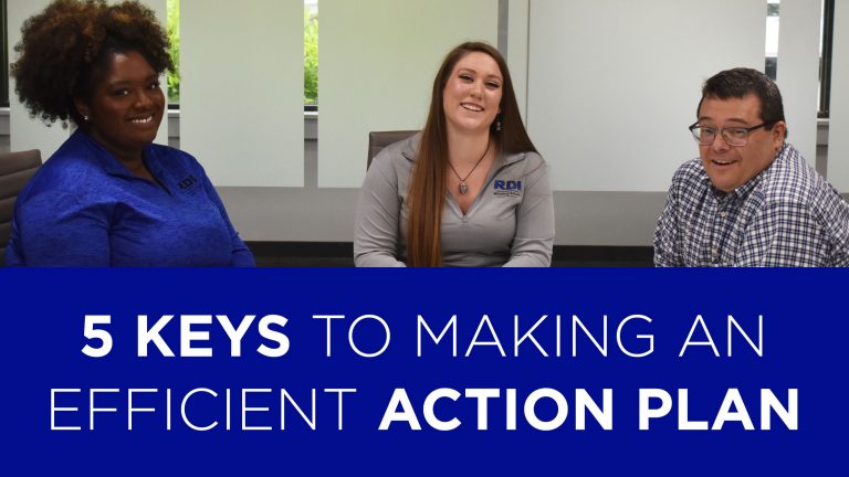 RDI Corporation - 5 Keys to making an efficient action plan